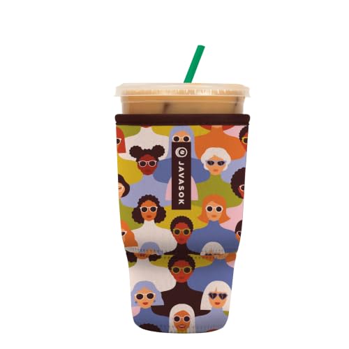 JavaSok Iced Coffee & Cold Soda Insulated Neoprene Cup Sleeve