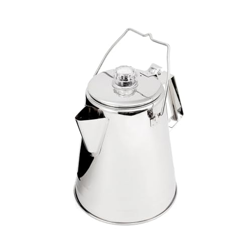 Percolator Coffee Pot I Glacier Stainless Steel Ultra (14 Count)