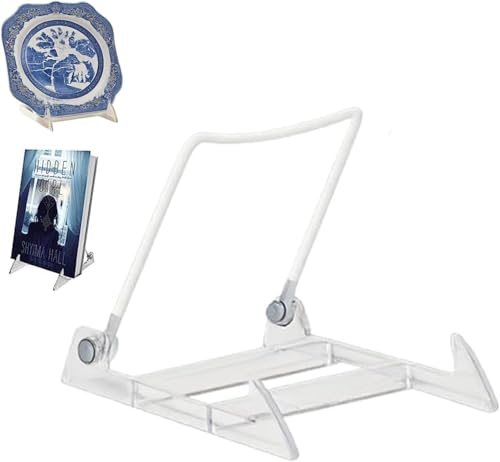 3.5" White Acrylic Display Stand Made in USA (48 Count)