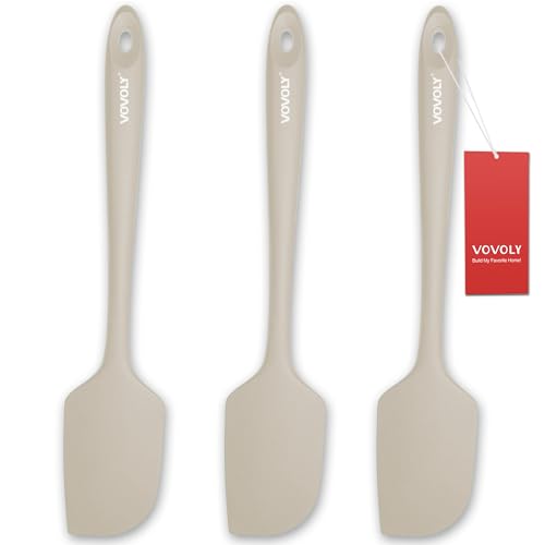 3 Pack Large Silicone Spatula for Kitchen (3 Count)