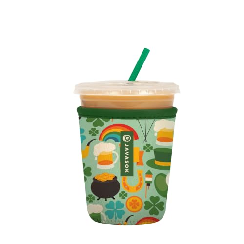 JavaSok Iced Coffee & Cold Soda Insulated Neoprene Cup Sleeve