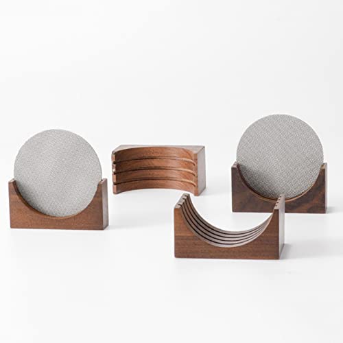 Espresso Puck Screen Walnut