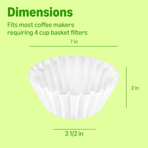 Basket Coffee Filters for 1 (200 Count)