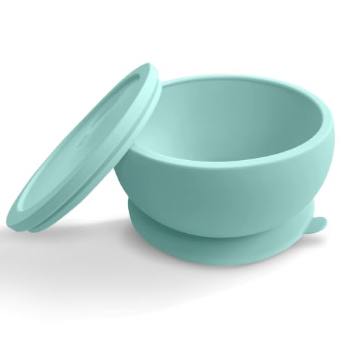 Octopod Silicone Suction Baby Bowl & Lid