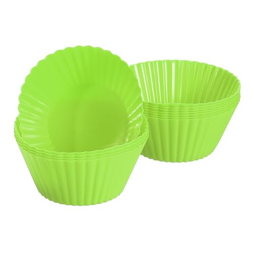 12Pcs Silicone Cupcake Liners