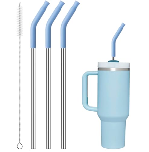 Straight Metal Straws for Stanley 40oz