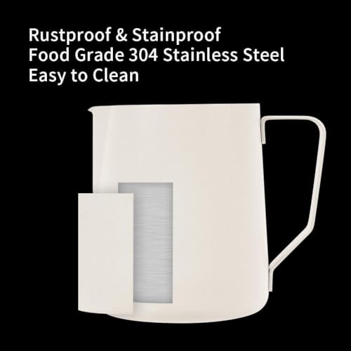 32oz Milk Frothing Pitcher Stainless Steel Espresso Steaming Jug