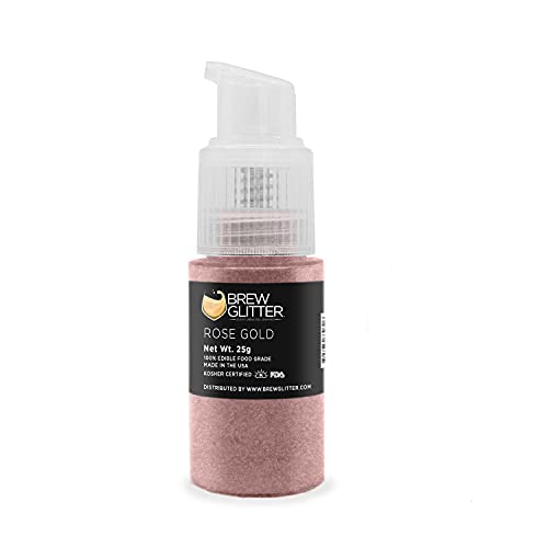 Brew Glitter Edible Drink Glitter Pump 1x 25g for Cocktails