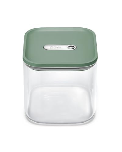 2.5 qt Glass Airtight Food Storage Container with Lid