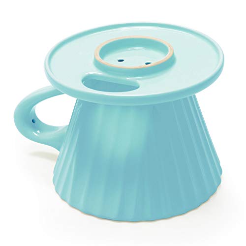 Lotus ceramic pour over coffee dripper