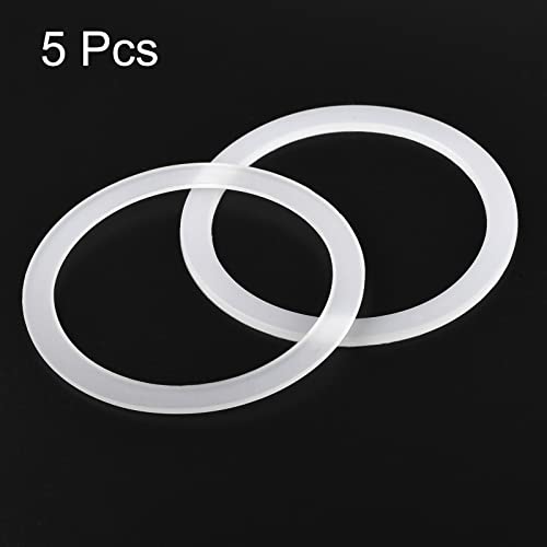 Gasket Seal Coffee Maker White Silicone Ring Replacement 72x88x2.5mm for 12