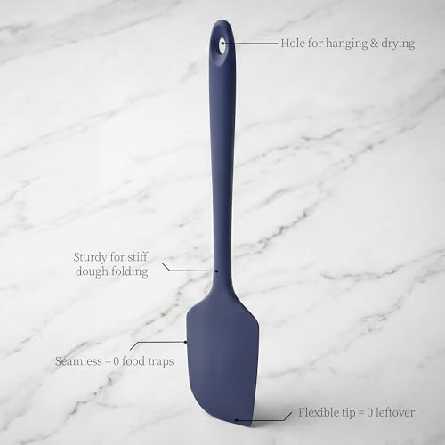 600ºF Heat Resistant Large Baking Silicone Spatula