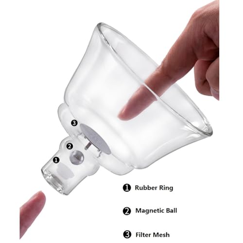 Lazy Kungfu Glass Tea Set Semi Automatic Drip Rotating with Infuser Glass Teapot
