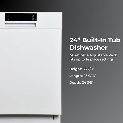 24" Built In Dishwasher