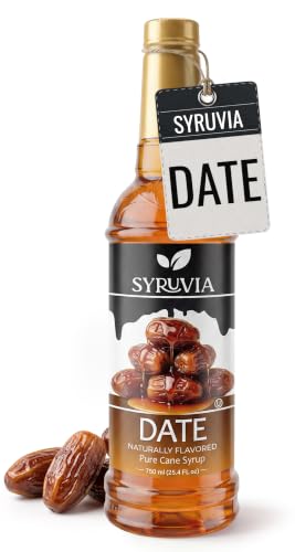 Coffee Syrup Date Flavored Syrup for Drinks (25.4 Fl Oz)