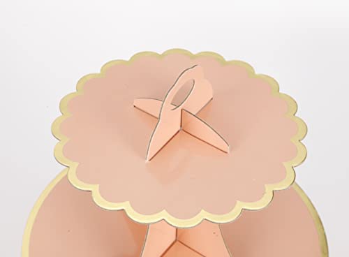 Cupcake Stand with Lace Trim