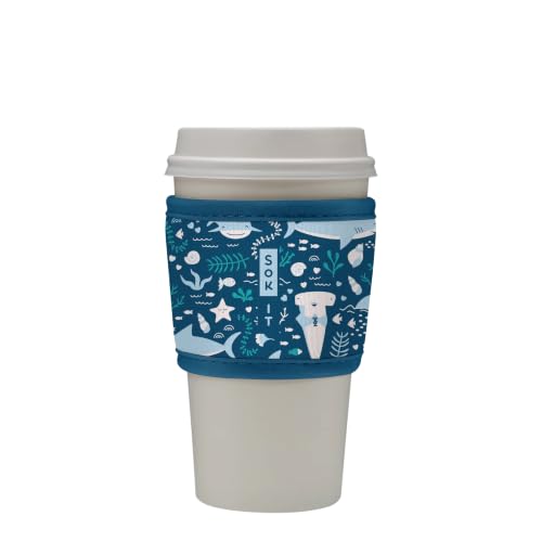 HotSok Coffee & Tea Reusable Insulated Neoprene Cup Sleeve