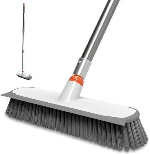 Floor Scrub Brush with Long Handle