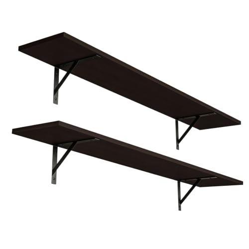 Long Wall Shelves (2 Count)