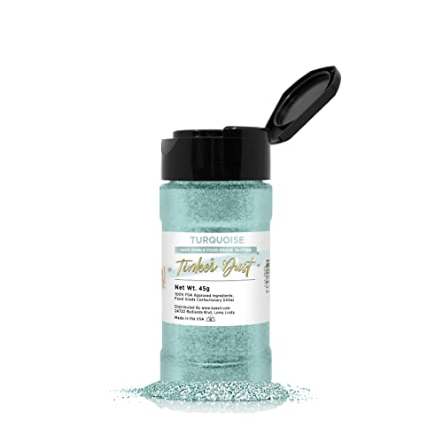 Turquoise Edible Glitter
