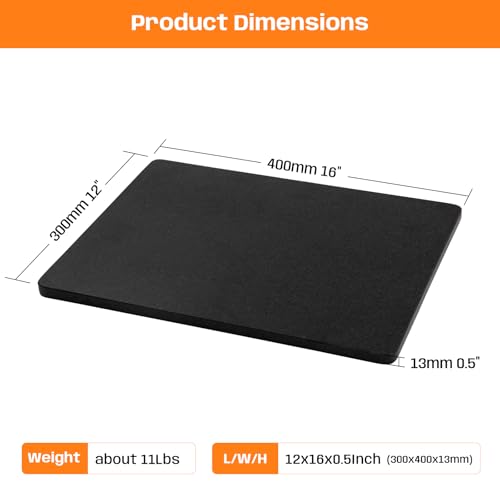Granite Cutting Board 12x16 Inch Large Stone Cutting Board