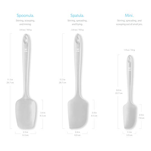 DI ORO Silicone Spatula Set (3 Count)