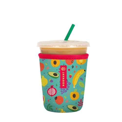 JavaSok Iced Coffee & Cold Soda Insulated Neoprene Cup Sleeve