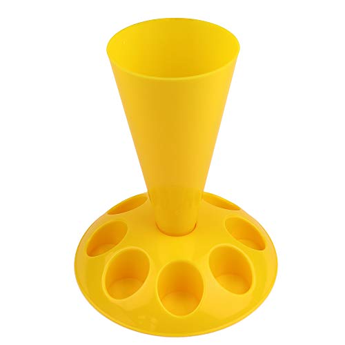 Pastry-Bag-Holding Stand with Pastry-Tip Cavities