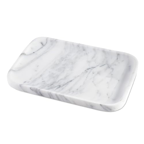 Arabescato Marble Vanity Tray