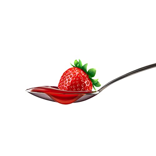 Strawberry Flavored Syrup Bottle (22 Fl Oz)