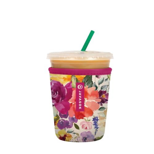 JavaSok Iced Coffee & Cold Soda Insulated Neoprene Cup Sleeve