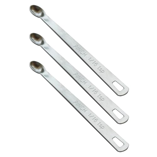 5PCS 1/16tsp(0.31ml) Mini Measuring Spoon, Small Teaspoon for Tiny Amounts