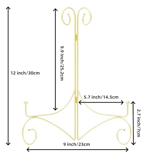 Iron Plate Stand for Display with Folding Design