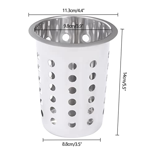 Stainless Steel Flatware Utensil Holder