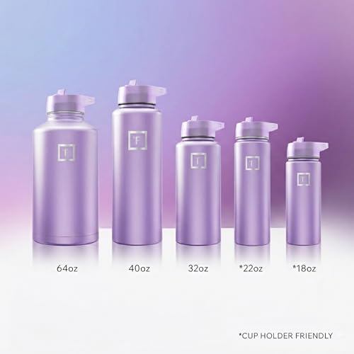 40 oz Wide Mouth Water Bottle with Straw