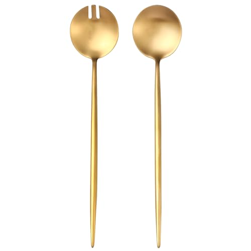 Gold Salad Serving Utensils (2 Count)