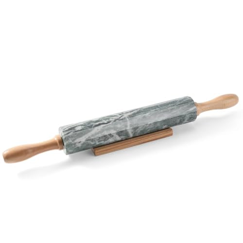 Natural Green Marble Rolling Pin