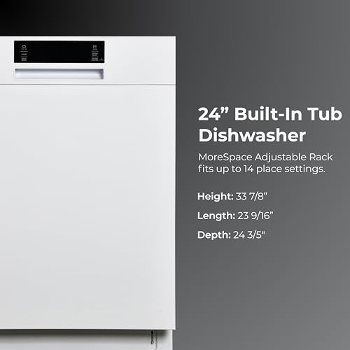 24" Built In Dishwasher