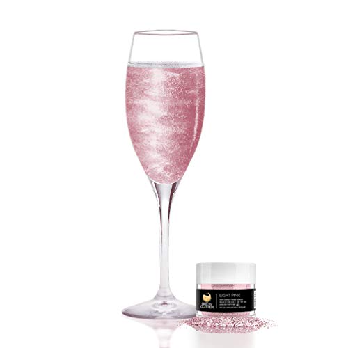 Light Pink BREW GLITTER Edible Glitter For Drinks