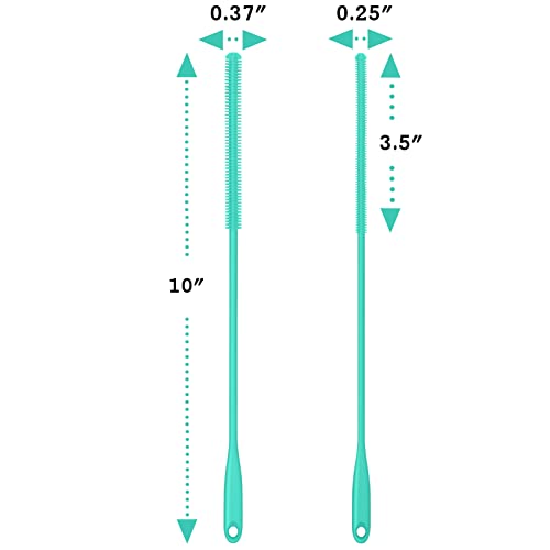 Silicone Straw Brush 4 Pack (4 Count)