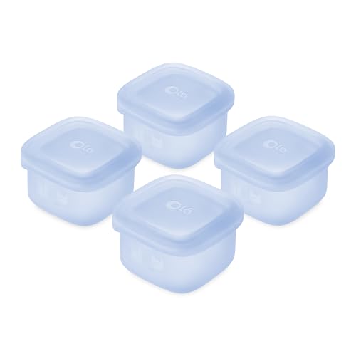 Silicone Baby Food Storage Containers 4pk (4 Count)
