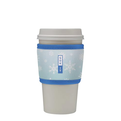 HotSok Coffee & Tea Reusable Insulated Neoprene Cup Sleeve