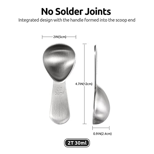 18 8 Stainless Steel Coffee Scoop (2 Count)