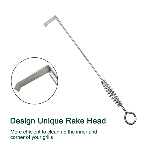 17.5" BBQ Ash Tool Poker Rake