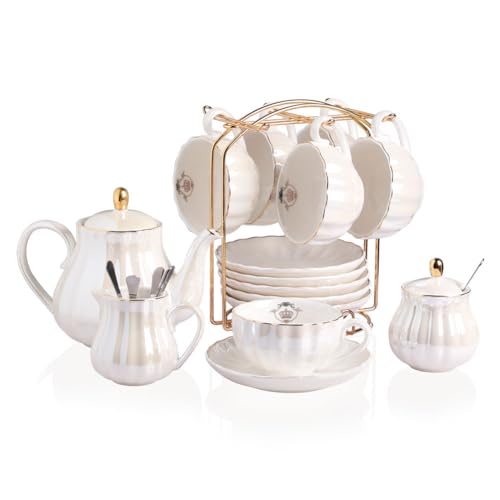 Porcelain Tea Sets British Royal Series (22 Count)