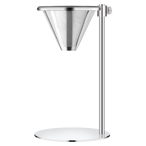 Adjustable Stainless Steel Coffee Dripper Stand for Pour Over Brewing