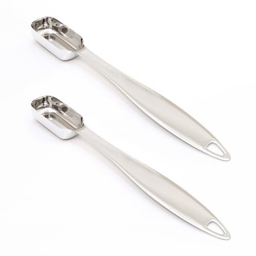 2PCS 3/4tsp(3.75ml) Measuring Spoon, Stainless Steel Measure Teaspoon (2 Count)