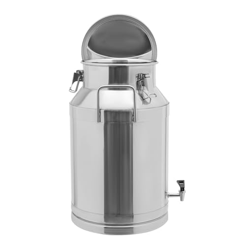Milk Can with a Faucet