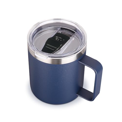 14oz Insulated Stainless Steel Coffee Mug with Leakproof Lid