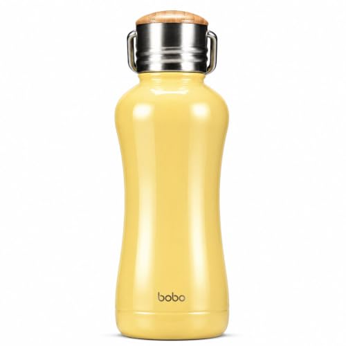 Mini Insulated Water Bottle With Bamboo Lid